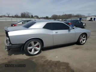 2010 Dodge Challenger SRT-8 with VIN 2B3CJ7DW7AH103481, listed as a Copart auction lot 50550225 with 50,353 mi miles and Salvage title. Bid and sale history available at DreamBid. Image 3.