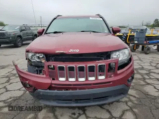 2016 Jeep Compass Latitude with VIN 1C4NJDEB7GD573274, listed as a Copart auction lot 55569755 with 175,162 mi miles and Salvage Title. Bid and sale history available at DreamBid. Image 5.