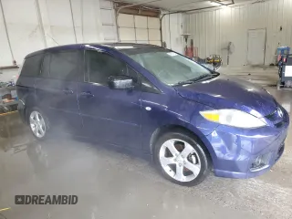 2006 Mazda 5 Sport with VIN JM1CR293260113985, listed as a Copart auction lot 53507145 with 157,156 mi miles and Salvage Title. Bid and sale history available at carsss.com. Image 4.