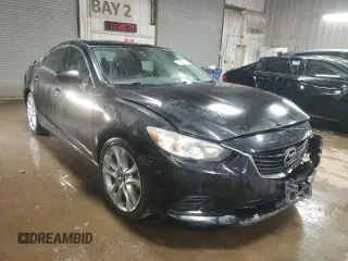 2014 Mazda Mazda6 i Touring with VIN JM1GJ1T54E1104775, listed as a Copart auction lot 52628195 with 198,258 mi miles and Salvage Title. Bid and sale history available at carsss.com. Image 4.