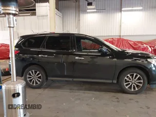 2016 Nissan Pathfinder S with VIN 5N1AR2MNXGC630771, listed as a IAAI auction lot 40825523 with 106,051 mi miles and . Bid and sale history available at DreamBid. Image 14.