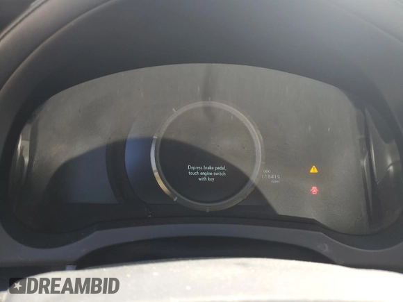 2016 Lexus IS 350 with VIN JTHBE1D25G5023751, listed as a Copart auction lot 55272315 with 118,419 mi miles and Salvage Title. Bid and sale history available at DreamBid. Image 9.