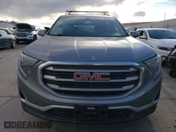 2020 GMC Terrain SLT with VIN 3GKALVEX6LL345320, listed as a Copart auction lot 84639284 with 57,412 mi miles and Salvage Title. Bid and sale history available at DreamBid. Image 5.