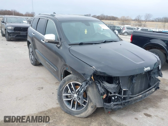 2018 Jeep Grand Cherokee Limited with VIN 1C4RJFBG8JC389892, listed as a IAAI auction lot 41824704 with 40,516 mi miles and . Bid and sale history available at DreamBid. Image 18.