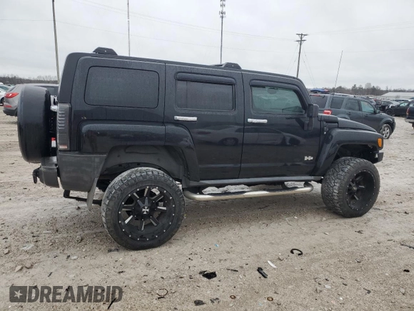 2008 Hummer H3 with VIN 5GTEN33E688229496, listed as a Copart auction lot 84799824 with 187,881 mi miles and Clean Title. Bid and sale history available at DreamBid. Image 3.