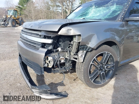 2014 Ford Flex SEL with VIN 2FMHK6C85EBD38724, listed as a IAAI auction lot 41866442 with 147,661 mi miles. Bid and sale history available at carsss.com. Image 6.