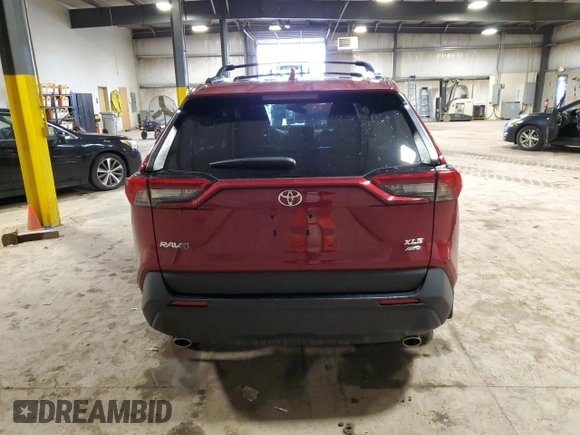 2024 Toyota RAV4 XLE with VIN 2T3P1RFV5RW416539, listed as a Copart auction lot 49239025 with 12,073 mi miles and Salvage Title. Bid and sale history available at DreamBid. Image 6.