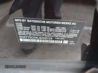 2020 BMW X3 xDrive30i z VIN 5UXTY5C0XL9D58724, wystawiony jako IAAI lot #41717962 z przebiegiem 38 089 mil mil oraz . Historia ofert i sprzedaży dostępna na DreamBid. Obrazek 9.