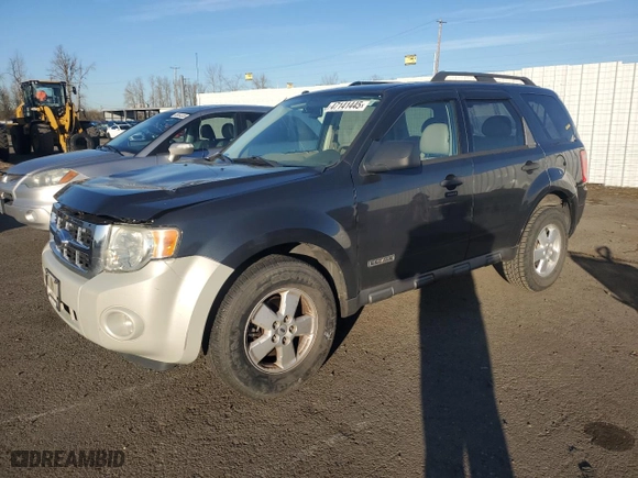 2008 Ford Escape XLT with VIN 1FMCU93Z68KC01946, listed as a Copart auction lot 47141445 with 152,589 mi miles and Salvage Title. Bid and sale history available at carsss.com. Image 1.