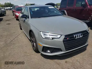 2019 Audi S4 Premium Plus with VIN WAUB4AF40KA055734, listed as a Copart auction lot 53849514 with 70,146 mi miles and Salvage Title. Bid and sale history available at carsss.com. Image 10.