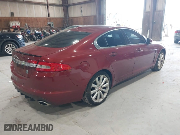 2010 Jaguar XF Premium Luxury with VIN SAJWA0GB3ALR65290, listed as a IAAI auction lot 42120580 with 88,435 mi miles and . Bid and sale history available at DreamBid. Image 4.