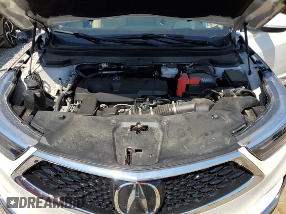 2021 Acura RDX w/Advance Package with VIN 5J8TC2H70ML011006, listed as a Copart auction lot 58204134 with 28,274 mi miles. Bid and sale history available at carsss.com. Image 12.