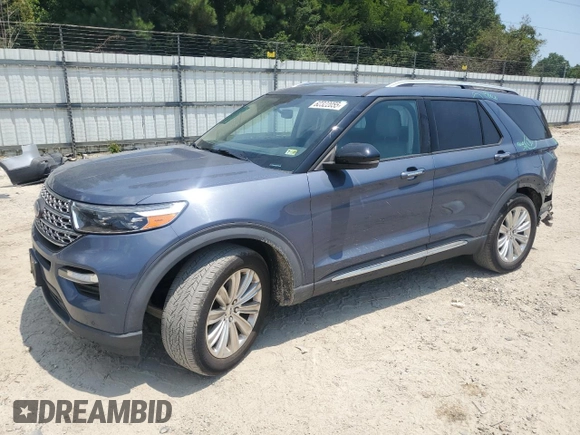 2021 Ford Explorer Limited z VIN 1FMSK7FH1MGA27175, wystawiony jako Copart lot #62322055 z przebiegiem 80 066 mil mil oraz Szkoda całkowita • Salvage title. Historia ofert i sprzedaży dostępna na DreamBid. Obrazek 1.