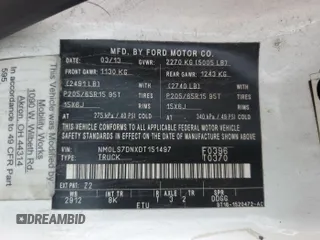 2013 Ford Transit Connect XLT with VIN NM0LS7DNXDT151497, listed as a IAAI auction lot 42841731 with 324,278 mi miles and . Bid and sale history available at DreamBid. Image 2.