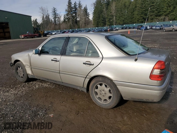 1994 Mercedes-Benz C with VIN WDBHA28E3RF034020, listed as a Copart auction lot 44763115 with 191,734 mi miles and Salvage Title. Bid and sale history available at carsss.com. Image 2.