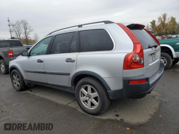 2006 Volvo XC90 2.5L Turbo with VIN YV4CY592961250800, listed as a Copart auction lot 81906604 with 0 mi miles and Salvage Title. Bid and sale history available at carsss.com. Image 2.