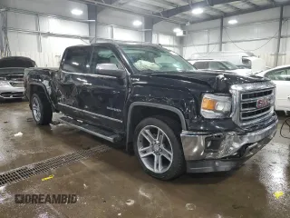 2014 GMC Sierra 1500 SLT with VIN 3GTU2VEC6EG103700, listed as a Copart auction lot 44943665 with 141,004 mi miles and Salvage Title. Bid and sale history available at DreamBid. Image 4.