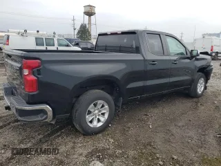 2021 Chevrolet Silverado 1500 LT with VIN 1GCRWCEKXMZ303497, listed as a Copart auction lot 72714484 with 48,682 mi miles and Salvage Title. Bid and sale history available at DreamBid. Image 3.