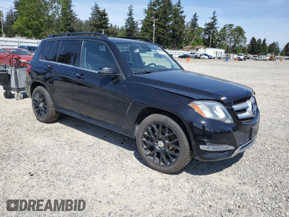 2014 Mercedes-Benz GLK 250 with VIN WDCGG0EBXEG332802, listed as a Copart auction lot 56578525 with 141,505 mi miles and Clean Title. Bid and sale history available at DreamBid. Image 4.