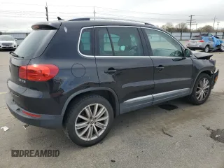 2012 Volkswagen Tiguan SE with VIN WVGAV7AX2CW535869, listed as a Copart auction lot 50589445 with 114,978 mi miles and Salvage Title. Bid and sale history available at DreamBid. Image 3.