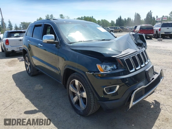 2014 Jeep Grand Cherokee Limited z VIN 1C4RJFBG1EC547169, wystawiony jako IAAI lot #42453027 z przebiegiem 136 125 mil mil oraz . Historia ofert i sprzedaży dostępna na DreamBid. Obrazek 1.