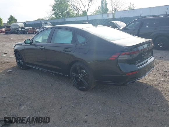 2025 Honda Accord Sport-L with VIN 1HGCY2F72SA029021, listed as a IAAI auction lot 42124355 with 3,768 mi miles and . Bid and sale history available at DreamBid. Image 3.