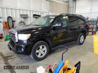 2011 Toyota Sequoia SR5 with VIN 5TDBW5G17BS040661, listed as a Copart auction lot 80119684 with 205,842 mi miles and Clean Title. Bid and sale history available at carsss.com. Image 1.