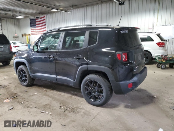 2020 Jeep Renegade Latitude z VIN ZACNJBBB9LPL32706, wystawiony jako Copart lot #57711285 z przebiegiem 41 706 mil mil oraz Szkoda całkowita • Salvage title. Historia ofert i sprzedaży dostępna na DreamBid. Obrazek 2.