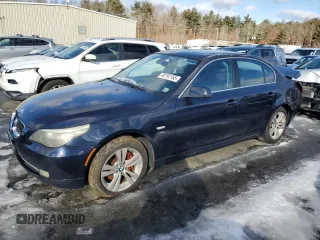 2010 BMW 5 Series 528i xDrive with VIN WBANV1C53AC445141, listed as a Copart auction lot 45191155 with 132,443 mi miles and Salvage Title. Bid and sale history available at carsss.com. Image 1.