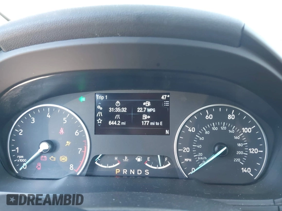 2019 Ford EcoSport Titanium with VIN MAJ3S2KE4KC307481, listed as a IAAI auction lot 41737442 with 41,524 mi miles and . Bid and sale history available at DreamBid. Image 7.