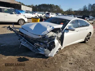2019 Honda Accord Sedan Sport 1.5T with VIN 1HGCV1F3XKA071534, listed as a Copart auction lot 87356904 with 117,884 mi miles and Salvage Title. Bid and sale history available at carsss.com. Image 1.