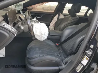 2022 Mercedes-Benz S 500 z VIN W1K6G6DB1NA160612, wystawiony jako Copart lot #60078225 z przebiegiem Nie podano mil oraz Czysty tytuł • Clean title. Historia ofert i sprzedaży dostępna na DreamBid. Obrazek 7.