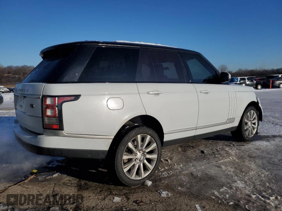 2017 Land Rover Range Rover с VIN SALGS2FE1HA350775, выставлен на аукционе Copart как лот 88061005 с пробегом 100 385 миль миль и Списание • Salvage title. История ставок и продаж доступна на DreamBid. Изображение 3.
