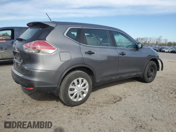 2016 Nissan Rogue SV with VIN 5N1AT2MV8GC919892, listed as a Copart auction lot 48593215 with 116,191 mi miles and Salvage Title. Bid and sale history available at carsss.com. Image 3.