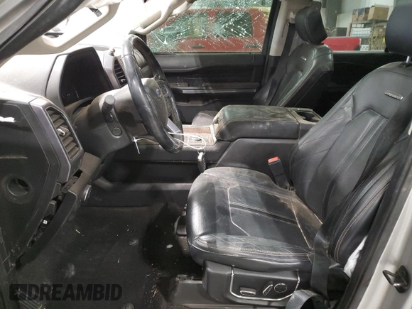 2019 Ford Expedition Max Platinum with VIN 1FMJK1MTXKEA11808, listed as a Copart auction lot 89364815 with 86,662 mi miles and Salvage title. Bid and sale history available at DreamBid. Image 7.