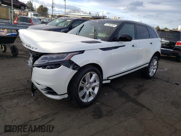2023 Land Rover Range Rover Velar R-Dynamic S with VIN SALYT2EX2PA352716, listed as a Copart auction lot 37562924 with 13,426 mi miles. Bid and sale history available at carsss.com. Image 1.