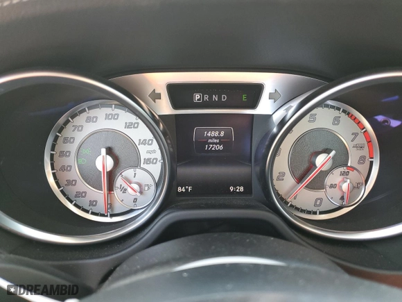 2014 Mercedes-Benz SL-Class SL 550 with VIN WDDJK7DAXEF028201, listed as a Copart auction lot 64588264 with 17,206 mi miles and Salvage Title. Bid and sale history available at carsss.com. Image 9.