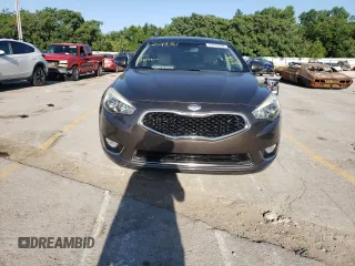 2014 Kia Cadenza Premium with VIN KNALN4D7XE5129951, listed as a Copart auction lot 86706934 with 79,828 mi miles and Salvage Title. Bid and sale history available at carsss.com. Image 9.
