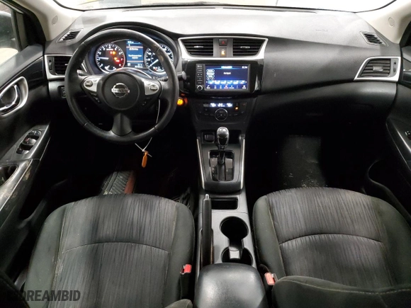 2019 Nissan Sentra SV with VIN 3N1AB7AP9KY421150, listed as a Copart auction lot 47219765 with 65,153 mi miles and Salvage Title. Bid and sale history available at carsss.com. Image 8.