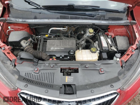 2017 Buick Encore Preferred with VIN KL4CJASB0HB006731, listed as a Copart auction lot 58355885 with 82,210 mi miles and Salvage title. Bid and sale history available at DreamBid. Image 12.