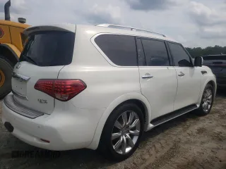 2013 Infiniti QX56 with VIN JN8AZ2NF2D9550468, listed as a Copart auction lot 67254674 with 138,193 mi miles and Clean Title. Bid and sale history available at carsss.com. Image 3.