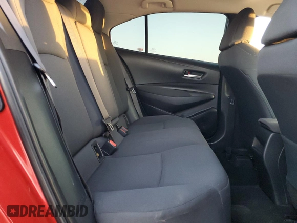 2021 Toyota Corolla LE with VIN 5YFEPMAE4MP166567, listed as a Copart auction lot 52805805 with 81,209 mi miles and Salvage Title. Bid and sale history available at DreamBid. Image 10.