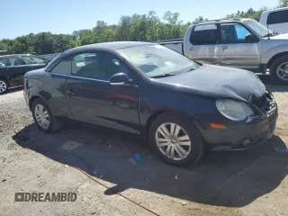 2008 Volkswagen Eos Turbo with VIN WVWBA71F38V030318, listed as a Copart auction lot 53055455 with 143,080 mi miles and Salvage Title. Bid and sale history available at DreamBid. Image 4.
