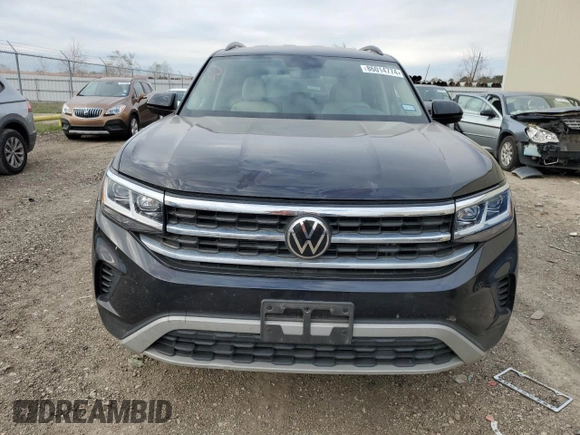 2022 Volkswagen Atlas SE with VIN 1V2DP2CA8NC562830, listed as a Copart auction lot 86014774 with 26,448 mi miles and Clean title. Bid and sale history available at DreamBid. Image 5.