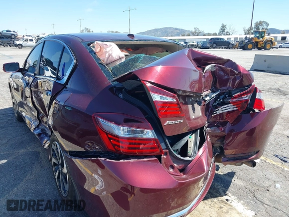 2016 Honda Accord Sedan EX with VIN 1HGCR2F77GA101514, listed as a IAAI auction lot 41819132 with 82,403 mi miles. Bid and sale history available at carsss.com. Image 6.