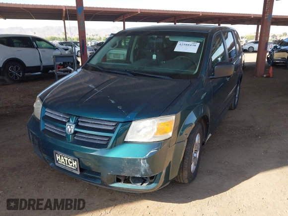 2009 Dodge Grand Caravan SE with VIN 2D8HN44EX9R542213, listed as a IAAI auction lot 42588438 with 159,354 mi miles and . Bid and sale history available at DreamBid. Image 6.