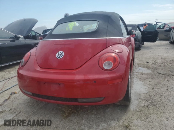 2007 Volkswagen Beetle with VIN 3VWSF31Y87M422874, listed as a Copart auction lot 75094774 with Not provided miles and Non repairable. Bid and sale history available at DreamBid. Image 6.