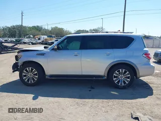 2018 Nissan Armada SV with VIN JN8AY2ND7J9058404, listed as a IAAI auction lot 41691913 with 118,704 mi miles. Bid and sale history available at carsss.com. Image 14.