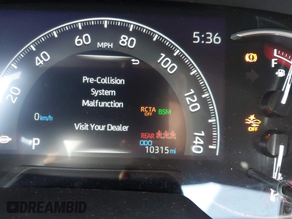 2025 Toyota RAV4 XLE with VIN 2T3W1RFV9SW366293, listed as a IAAI auction lot 41896395 with 10,315 mi miles. Bid and sale history available at carsss.com. Image 7.