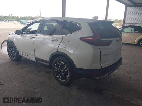 2020 Honda CR-V EX-L with VIN 7FARW1H86LE027056, listed as a IAAI auction lot 41890808 with 50,744 mi miles. Bid and sale history available at carsss.com. Image 3.